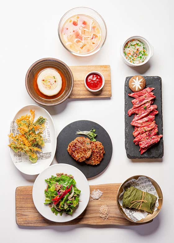 초계한우밥상 메뉴 사진(네이버)
