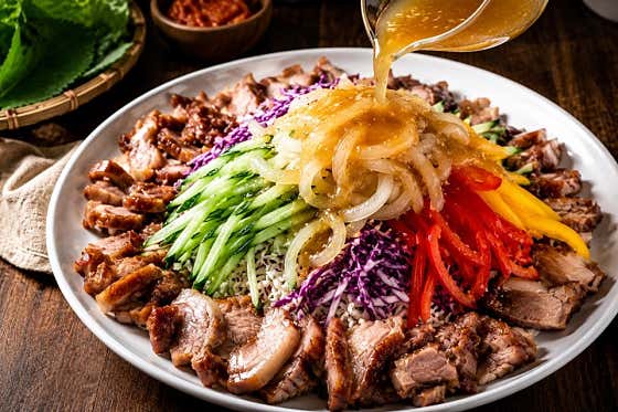 냉채족발 메뉴 사진(네이버)