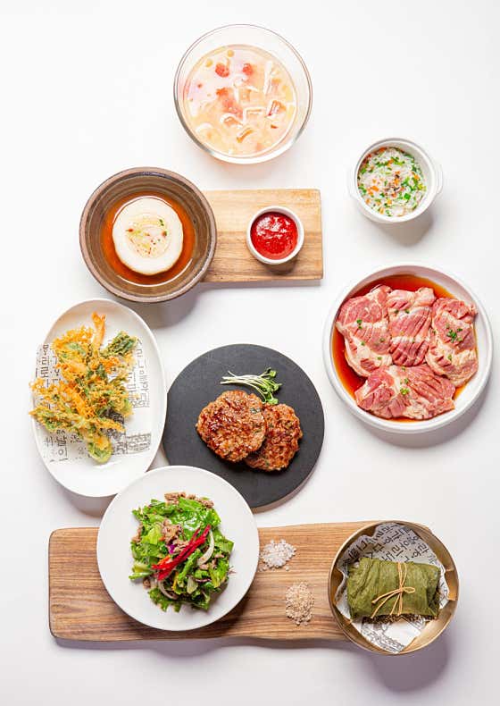 수제갈비밥상 메뉴 사진(네이버)