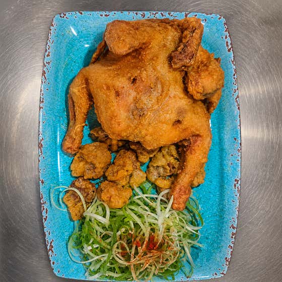 옛날통닭 메뉴 사진(네이버)