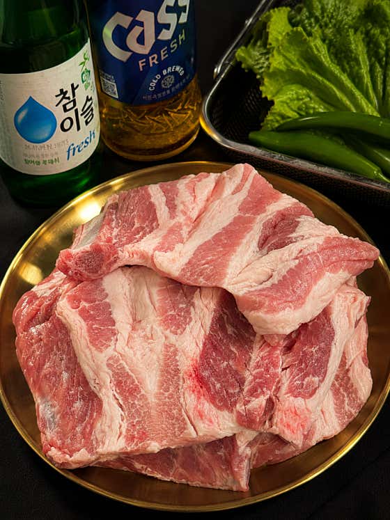 생갈비(250g) 메뉴 사진(네이버)