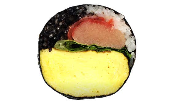 명란계란김밥 메뉴 사진(네이버)
