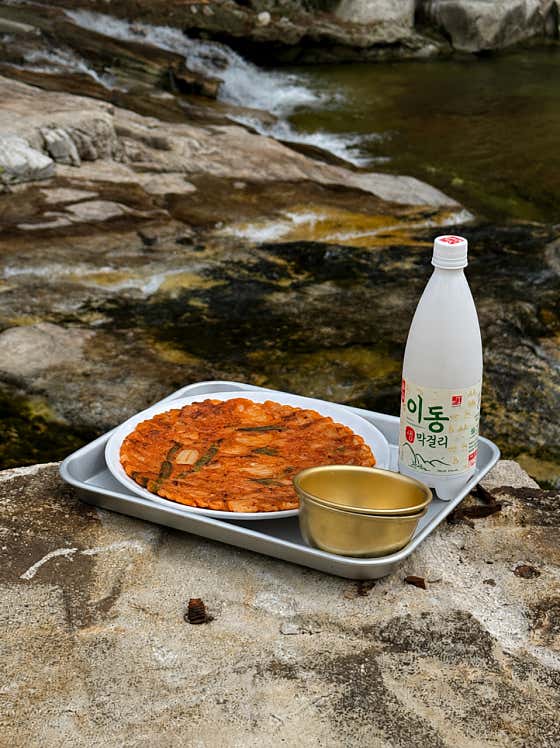 김치전 메뉴 사진(네이버)