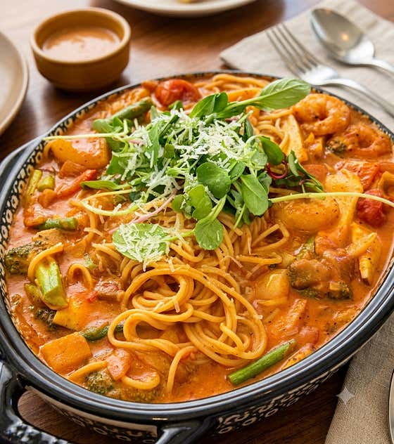 치폴레 파스타 메뉴 사진(네이버)