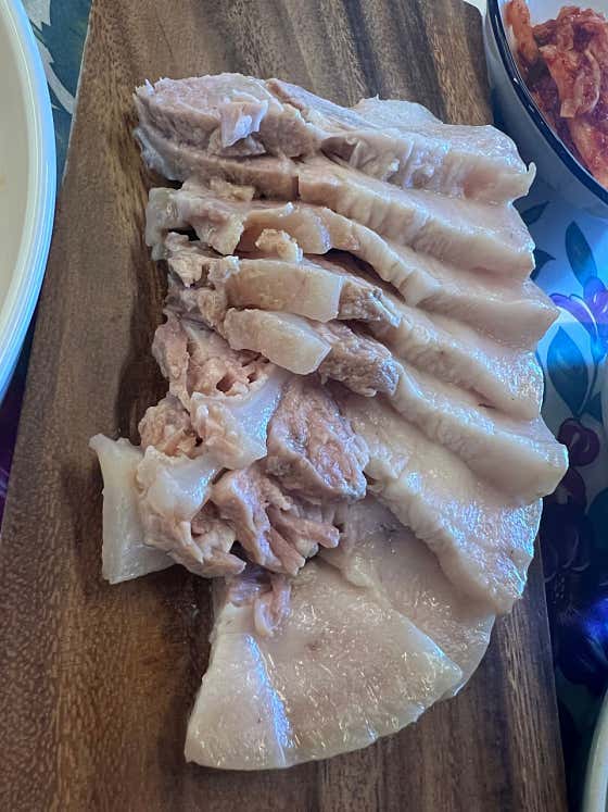 돔베고기추가(120g) 메뉴 사진(네이버)