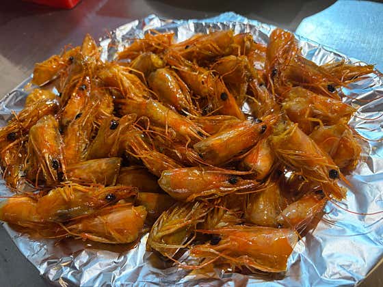 새우머리 버터구이 메뉴 사진(네이버)