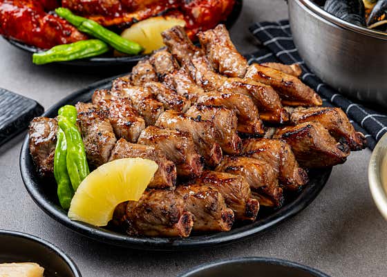 소금쪽갈비 메뉴 사진(네이버)