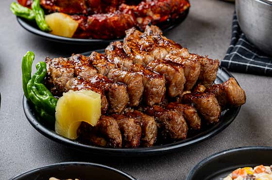 간장 숙성 쪽갈비 메뉴 사진(네이버)