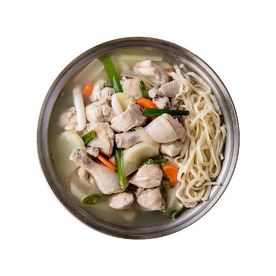 동대문닭한마리칼국수3인분(비조리) 메뉴 사진(네이버)