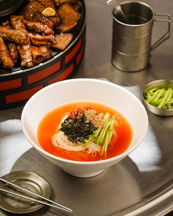 김치말이국수 메뉴 사진(네이버)