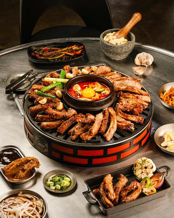 마늘쪽갈비 메뉴 사진(네이버)