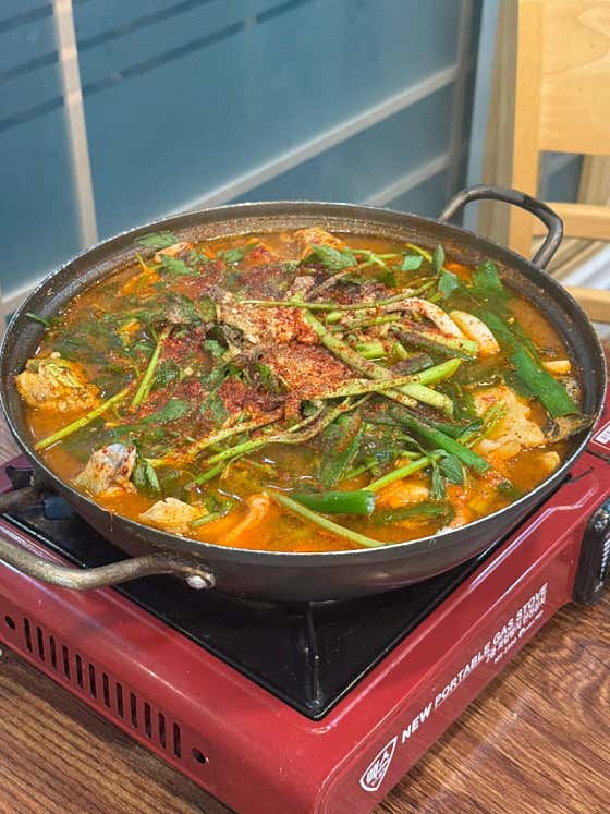 빠가매운탕 메뉴 사진(네이버)