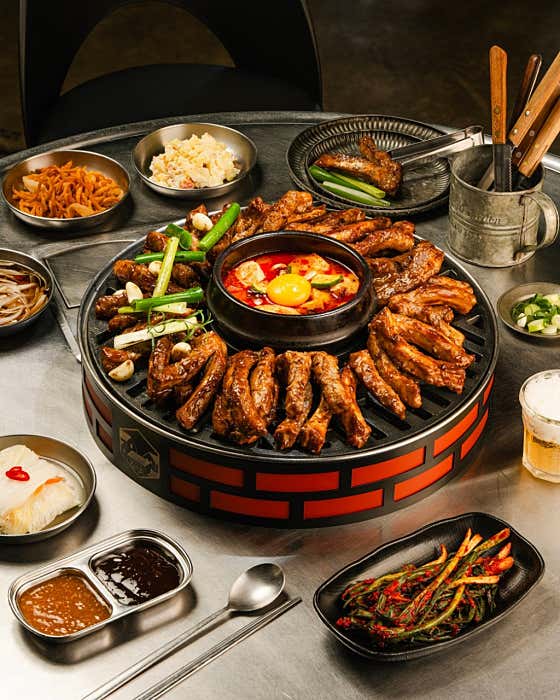 바베큐쪽갈비 메뉴 사진(네이버)