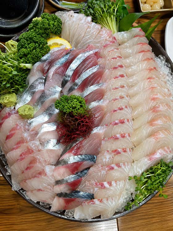 모듬회 메뉴 사진(네이버)