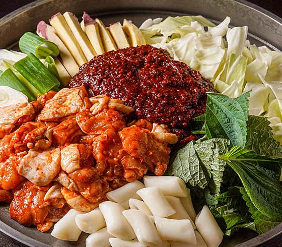 국민철판닭갈비 메뉴 사진(네이버)