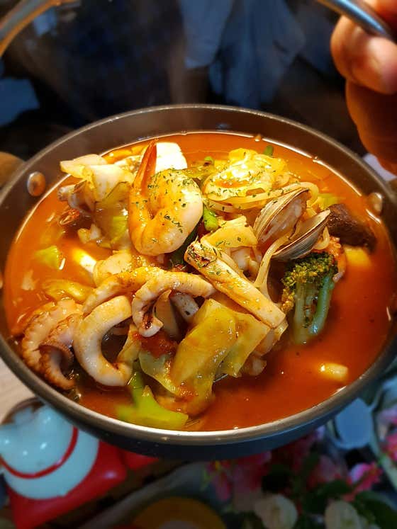 토마토짬뽕 메뉴 사진(네이버)