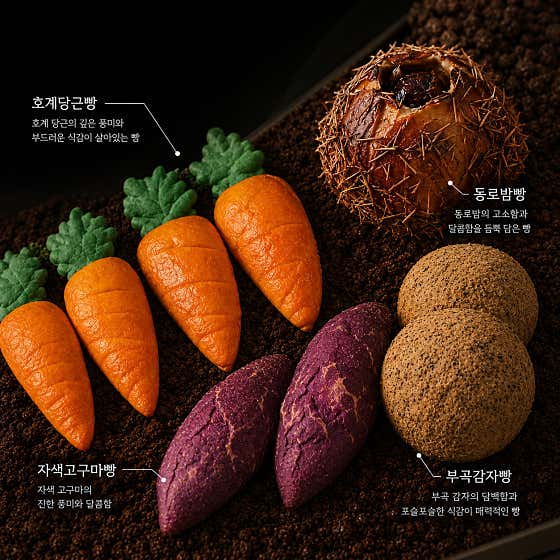 구황작물빵 메뉴 사진(네이버)