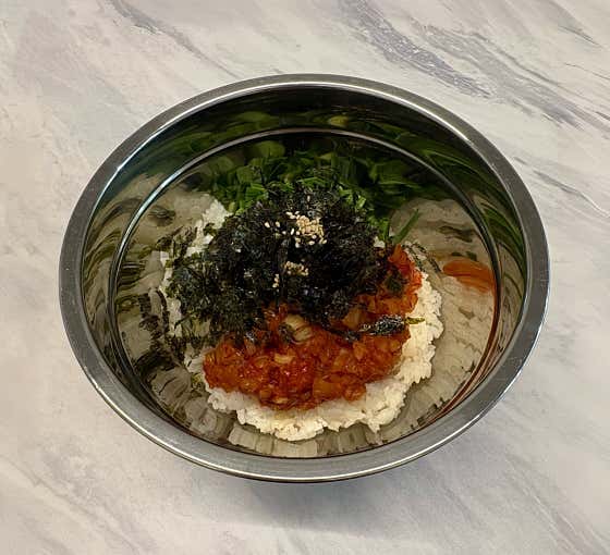 야채볶음밥 메뉴 사진(네이버)