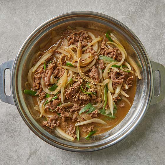 불고기(어린이용) 메뉴 사진(네이버)