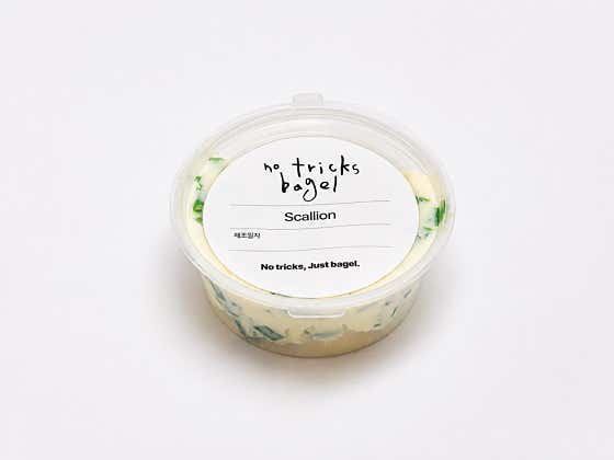 쪽파 크림치즈 메뉴 사진(네이버)