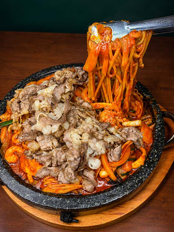 우삼겹돌짬뽕 (2인) 메뉴 사진(네이버)