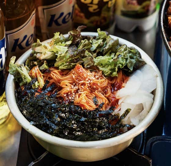 비빔국수 메뉴 사진(네이버)