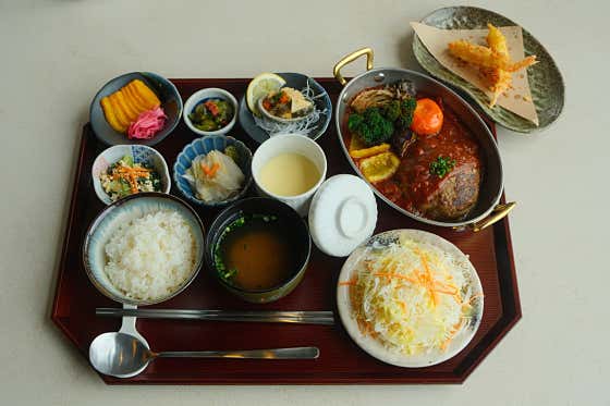 함바그 정식 메뉴 사진(네이버)