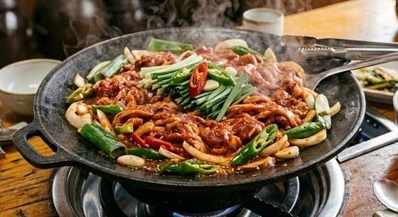 오리 불고기(양념) 메뉴 사진(네이버)