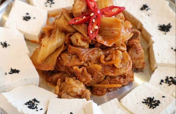 두부제육 메뉴 사진(네이버)