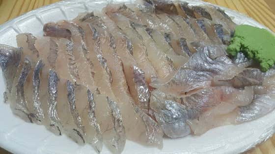 우럭회 1인 메뉴 사진(네이버)