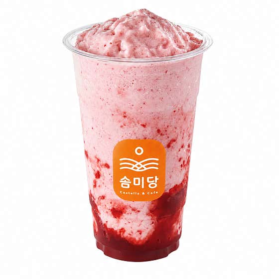 딸기쉐이크 메뉴 사진(네이버)