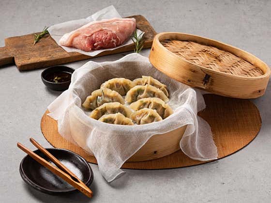 갈비고기만두 (1팩 8개) 메뉴 사진(네이버)