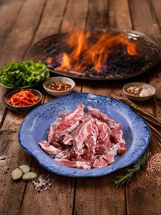 소갈빗살 메뉴 사진(네이버)