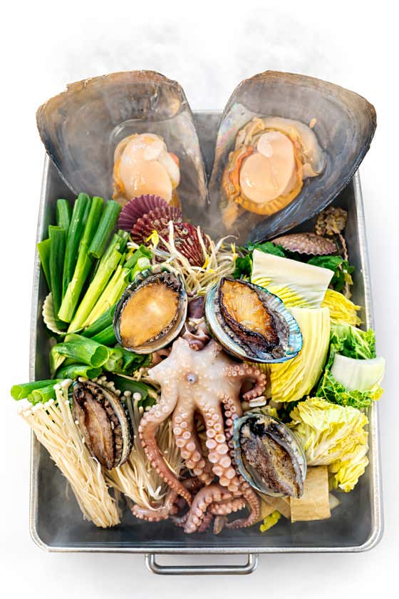 조개전골(대) 메뉴 사진(네이버)