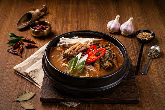 순살우거지해장국 메뉴 사진(네이버)