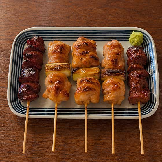 야키토리 오마카세 5종 메뉴 사진(네이버)