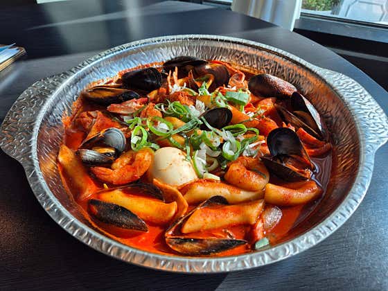 해물 국물떡볶이 메뉴 사진(네이버)