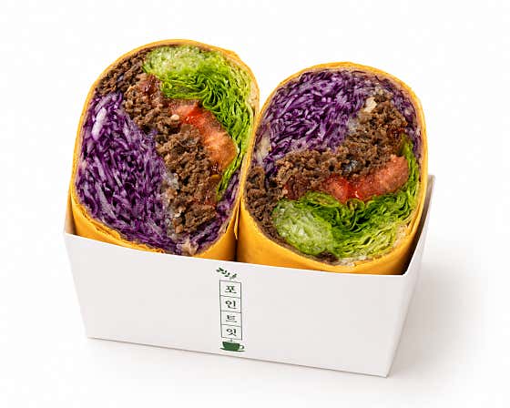 소불고기 랩 메뉴 사진(네이버)