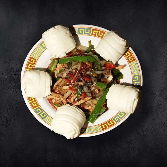 고추잡채&꽃빵 메뉴 사진(네이버)