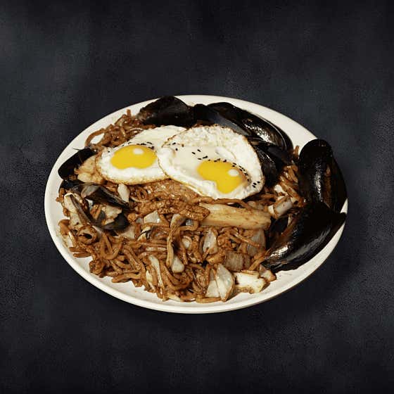 고기 쟁반짜장 메뉴 사진(네이버)