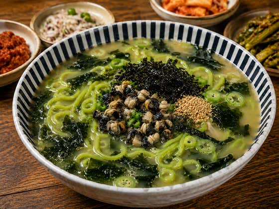 전복보말칼국수 메뉴 사진(네이버)