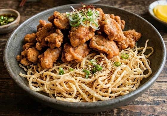 순살 바싹 치킨 메뉴 사진(네이버)