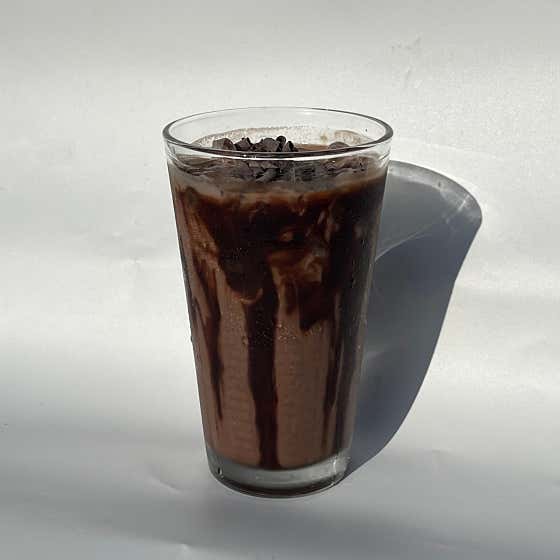 리얼 초코 라떼 메뉴 사진(네이버)