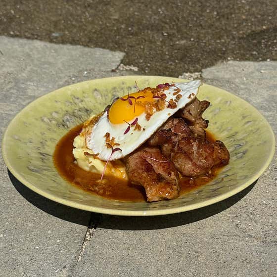 간장 버터 목살 구이 메뉴 사진(네이버)