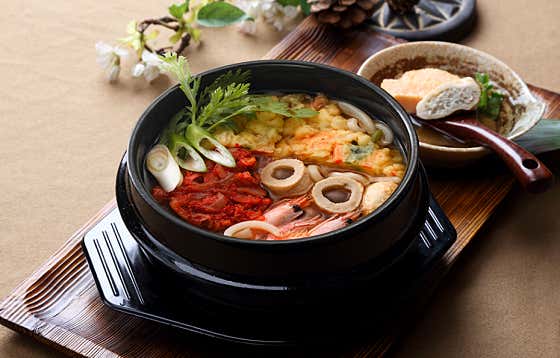 모듬김치우동 메뉴 사진(네이버)