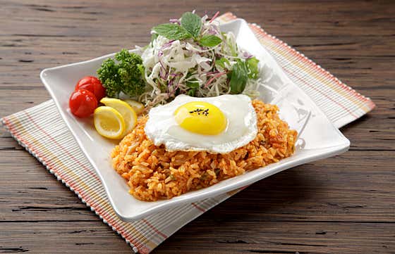 간이역김치볶음밥 메뉴 사진(네이버)