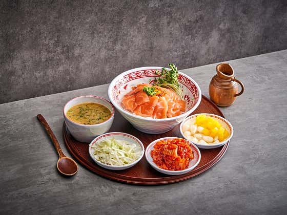 사케동 메뉴 사진(네이버)