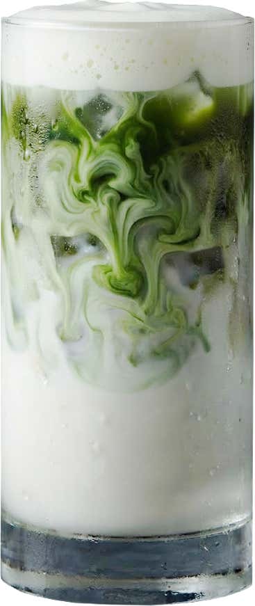 말차 밀크쉐이크폼 코코넛밀크 라떼 메뉴 사진(네이버)