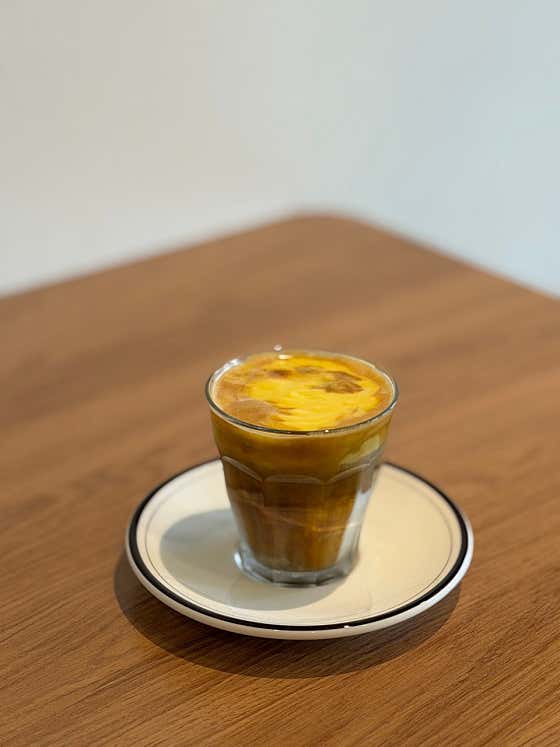 초당옥수수크림라떼 메뉴 사진(네이버)