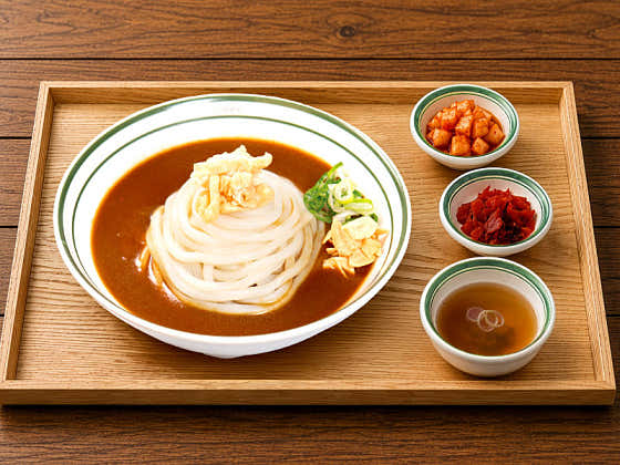 100시간카레우동 메뉴 사진(네이버)